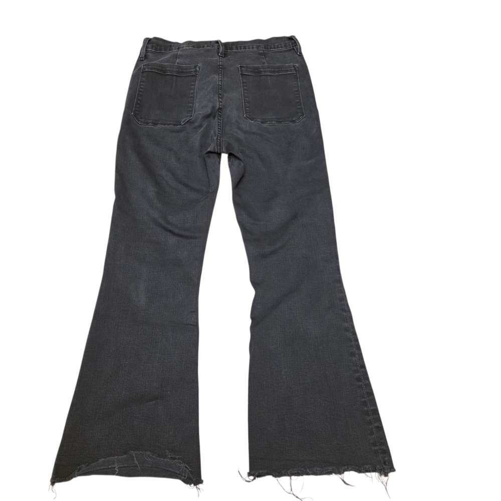 Frame La Bardot Crop Flare BLack Jeans Size 30 - Picture 5 of 14
